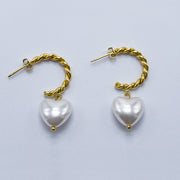 Cupid Hoop Earrings