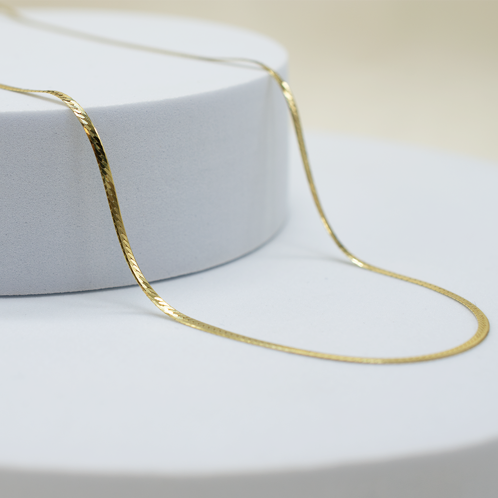 14k Gold | Empire State of Mind Necklace