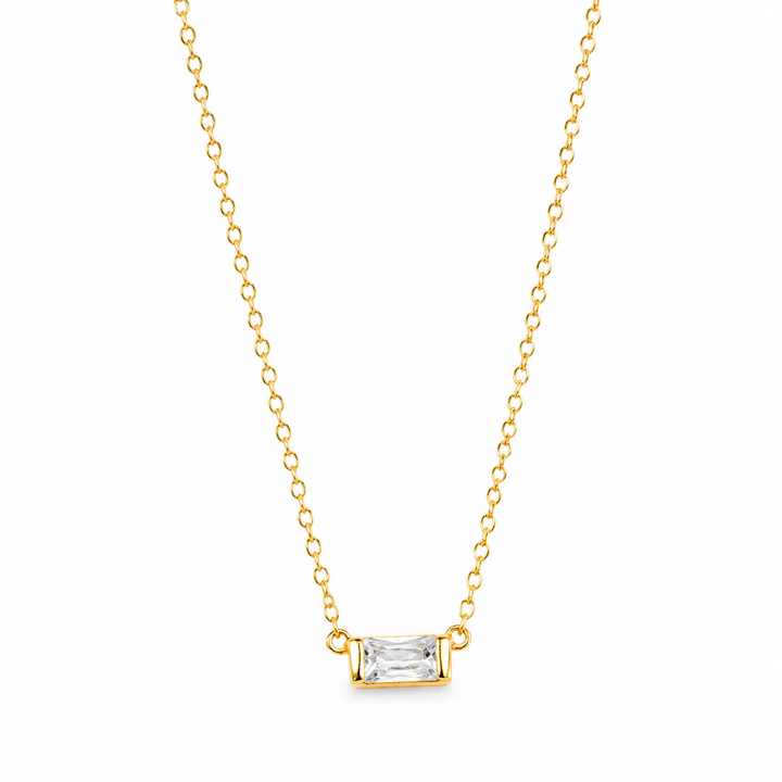 I Baguette Your Pardon Necklace