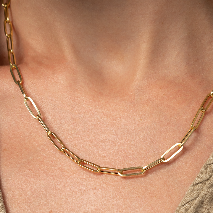 14k Gold | Musha Link Necklace