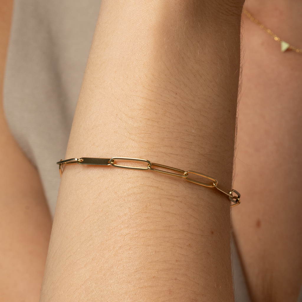 14k Gold | Musha Link Bracelet