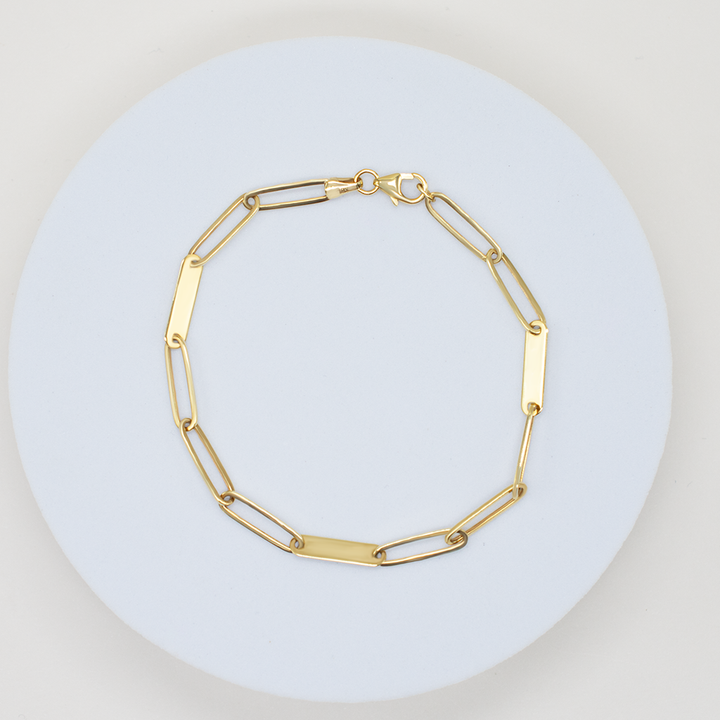 14k Gold | Musha Link Bracelet