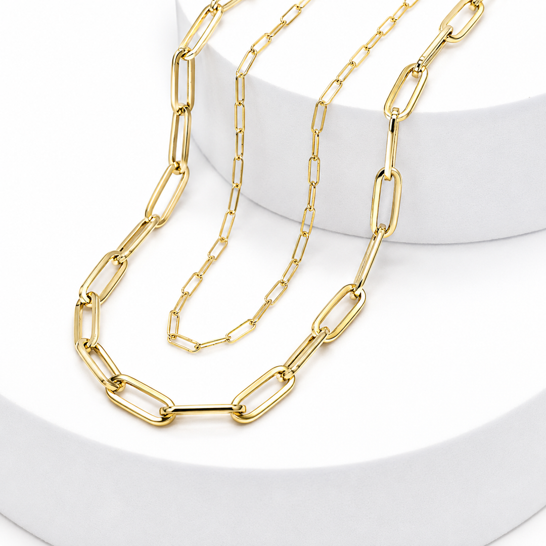 14k Gold | Musha Link Necklace