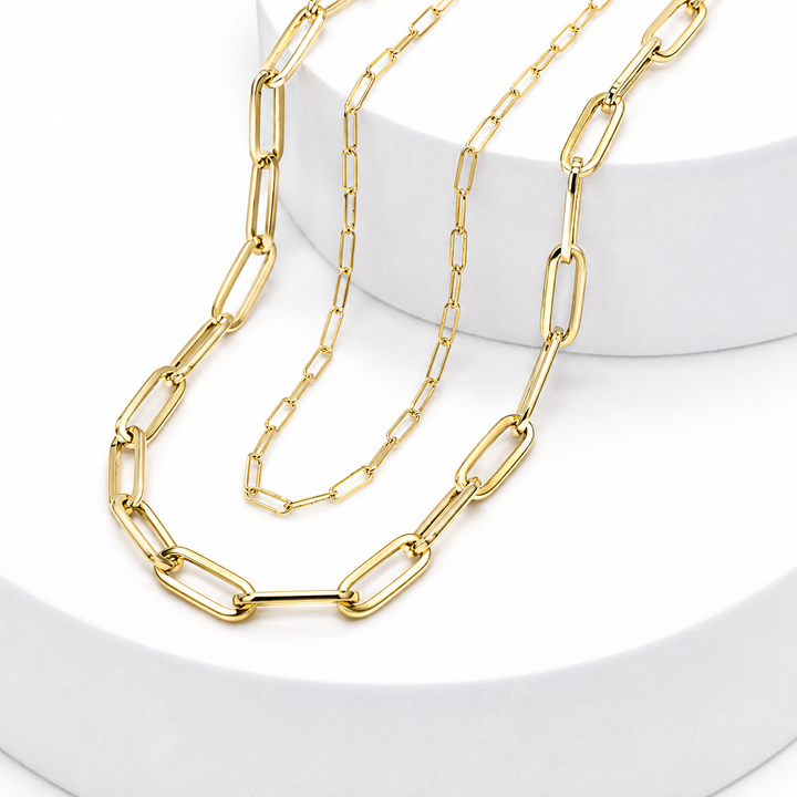14k Gold | Musha Link Necklace
