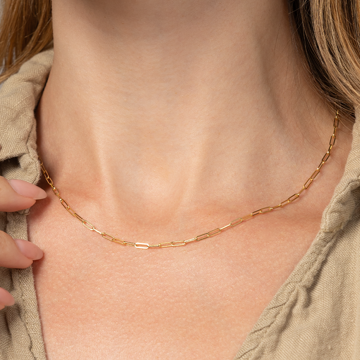 14k Gold | Musha Link Necklace