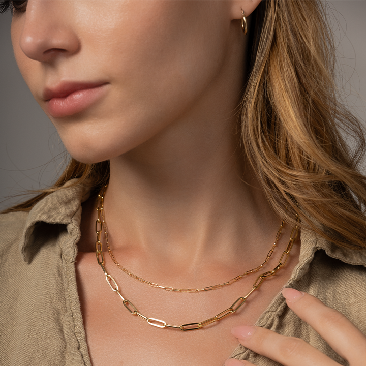 14k Gold | Musha Link Necklace