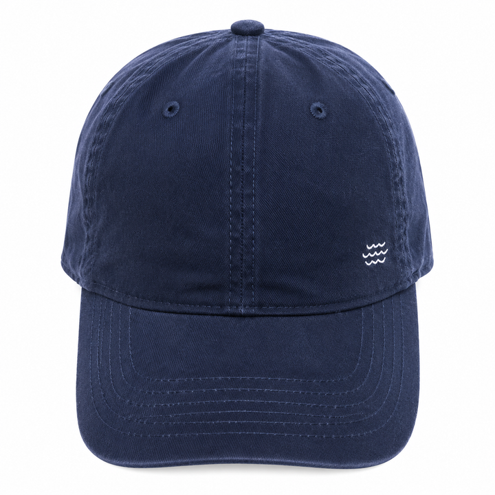 Splash Waves Minimalist Ball Cap