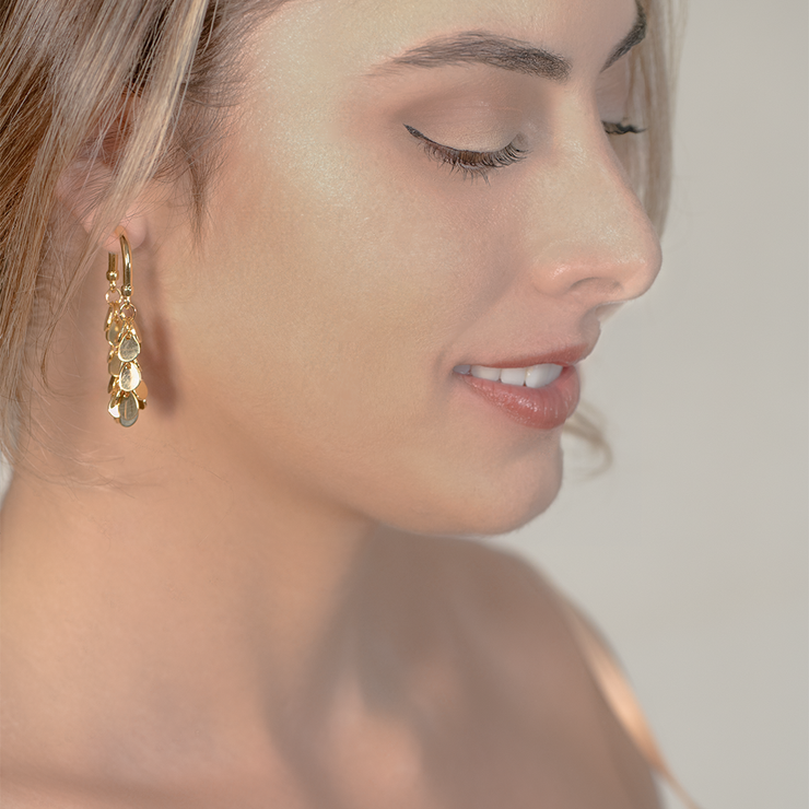 Over The Moon Earrings