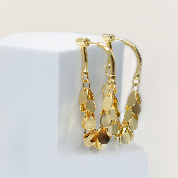 Over The Moon Earrings