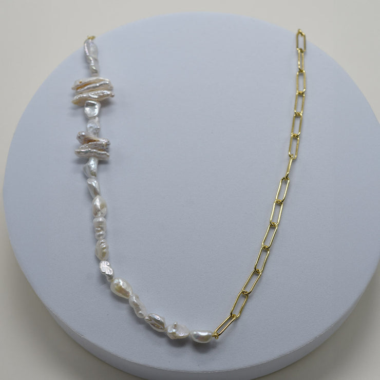 SAMPLE SALE Musha & Pearl Necklace