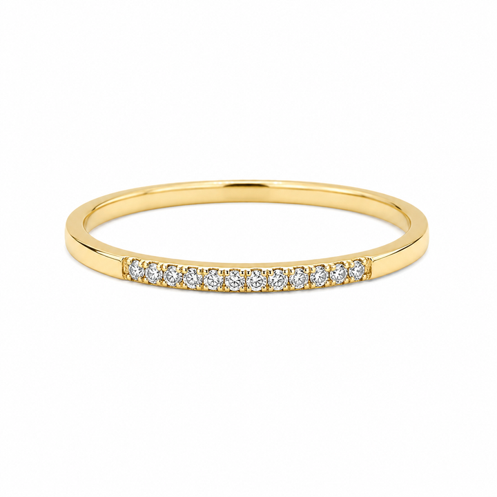 14k Gold | Shine On Diamond Band
