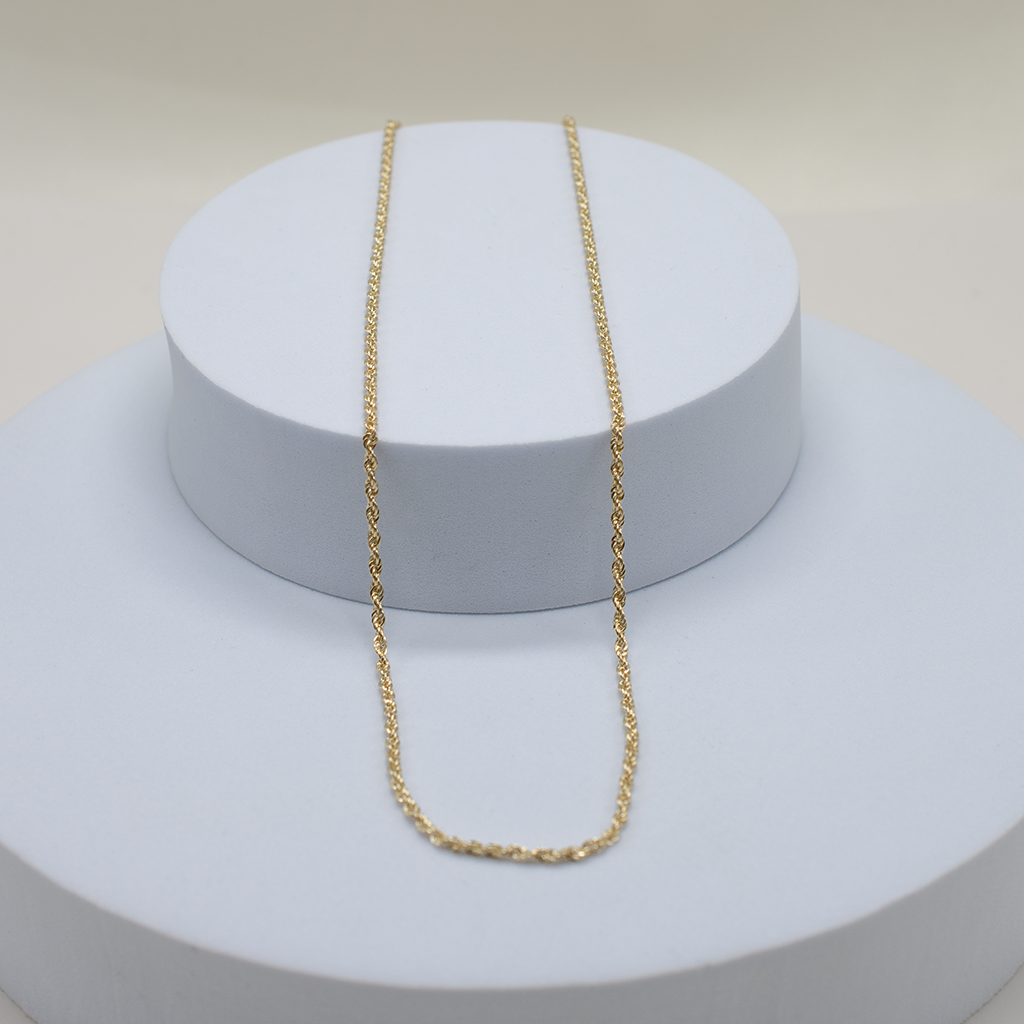 14k Gold | Velvet Rope Necklace