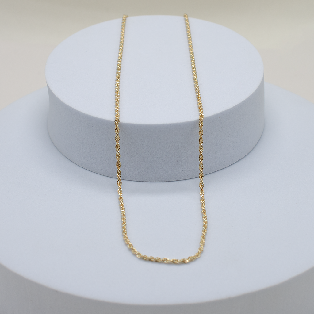 14k Gold | Velvet Rope Necklace