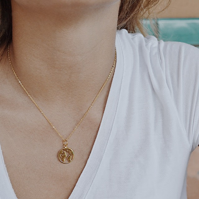 One Love World Necklace
