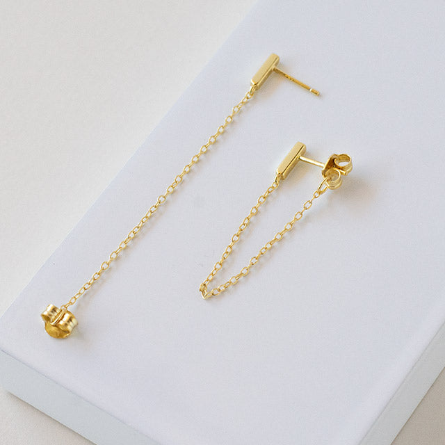 Gravity Front Back Earrings